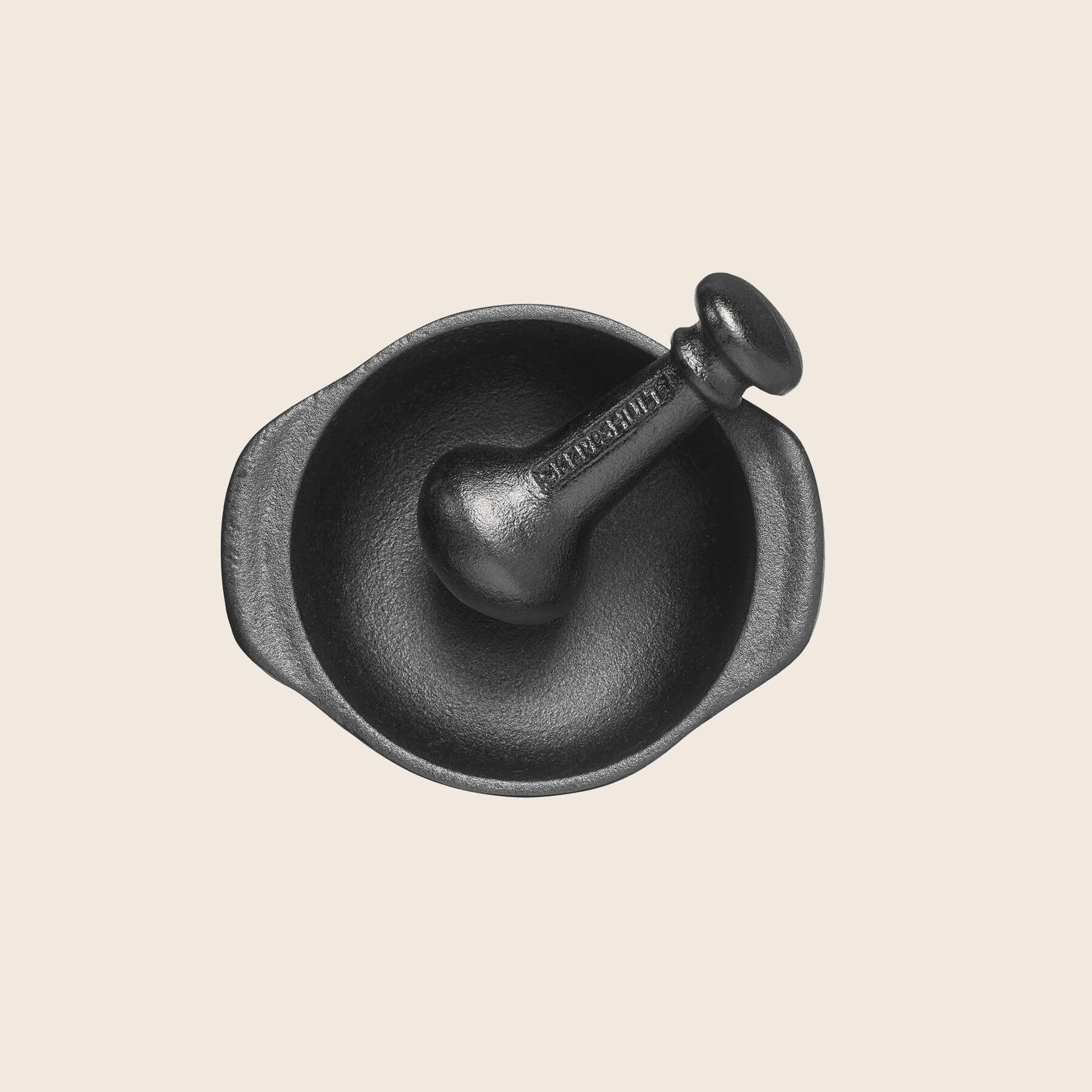 Cast Iron Mortar & Pestle - Image 4